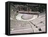 The Great Theatre, Pompeii, Unesco World Heritage Site, Campania, Italy-Christina Gascoigne-Framed Stretched Canvas