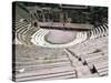 The Great Theatre, Pompeii, Unesco World Heritage Site, Campania, Italy-Christina Gascoigne-Stretched Canvas