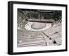 The Great Theatre, Pompeii, Unesco World Heritage Site, Campania, Italy-Christina Gascoigne-Framed Photographic Print