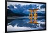 The great Torii of Miyajima island, Hiroshima Prefecture, Japan-Jan Christopher Becke-Framed Photographic Print