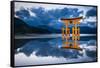 The great Torii of Miyajima island, Hiroshima Prefecture, Japan-Jan Christopher Becke-Framed Stretched Canvas