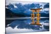 The great Torii of Miyajima island, Hiroshima Prefecture, Japan-Jan Christopher Becke-Stretched Canvas