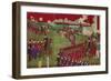 The Great Training Maneuvers by Various Army Corps (Shotai Dai Choren No Z)-Toyohara Chikanobu-Framed Giclee Print