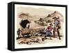 The Great Trek of 1835-1837-Pat Nicolle-Framed Stretched Canvas