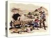 The Great Trek of 1835-1837-Pat Nicolle-Stretched Canvas