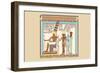 The Great Triad of Thebes, Amen, Mut, and Khonsu-J. Gardner Wilkinson-Framed Premium Giclee Print