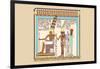 The Great Triad of Thebes, Amen, Mut, and Khonsu-J. Gardner Wilkinson-Framed Art Print