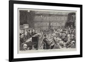 The Great Turf Scandal-Sydney Prior Hall-Framed Giclee Print