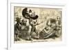 The Great Union Prize Fight, 1861-null-Framed Giclee Print