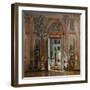 The Great Vestibule in the Kuskovo Palace, 1917-Stanislav Yulianovich Zhukovsky-Framed Giclee Print