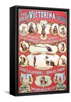 The Great Victorina Troupe-null-Framed Stretched Canvas