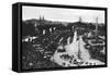 The Great Victory Parade, Paris, France, 14 July 1919-null-Framed Stretched Canvas