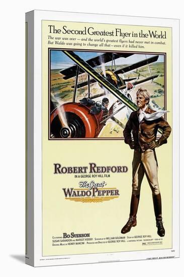 The Great Waldo Pepper, Robert Redford, 1975-null-Stretched Canvas