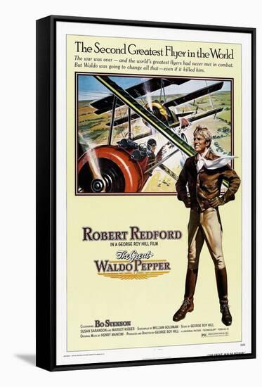 The Great Waldo Pepper, Robert Redford, 1975-null-Framed Stretched Canvas