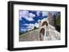 The Great Wall above the city center, Ston, Dalmatian Coast, Croatia-Russ Bishop-Framed Photographic Print