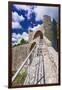 The Great Wall above the city center, Ston, Dalmatian Coast, Croatia-Russ Bishop-Framed Photographic Print