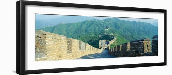 The Great Wall at Mutianyu in Beijing in Hebei Province, People's Republic of China-null-Framed Photographic Print