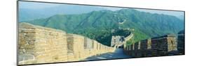 The Great Wall at Mutianyu in Beijing in Hebei Province, People's Republic of China-null-Mounted Photographic Print