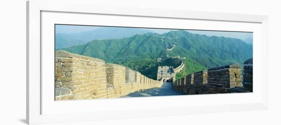 The Great Wall at Mutianyu in Beijing in Hebei Province, People's Republic of China-null-Framed Photographic Print