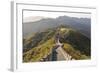 The Great Wall at Mutianyu Near Beijing in Hebei Province, China-Peter Adams-Framed Photographic Print