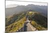 The Great Wall at Mutianyu Near Beijing in Hebei Province, China-Peter Adams-Mounted Photographic Print