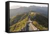 The Great Wall at Mutianyu Near Beijing in Hebei Province, China-Peter Adams-Framed Stretched Canvas