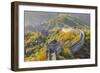 The Great Wall at Mutianyu Nr Beijing in Hebei Province, China-Peter Adams-Framed Photographic Print