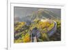 The Great Wall at Mutianyu Nr Beijing in Hebei Province, China-Peter Adams-Framed Photographic Print