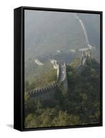 The Great Wall at Mutianyu, Unesco World Heritage Site, Near Beijing, China-Angelo Cavalli-Framed Stretched Canvas