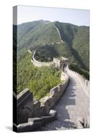 The Great Wall at Mutyanyu, UNESCO World Heritage Site, Near Beijing, China, Asia-Angelo Cavalli-Stretched Canvas