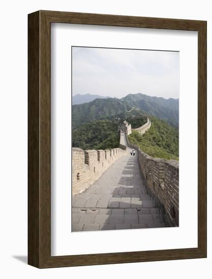 The Great Wall at Mutyanyu, UNESCO World Heritage Site, Near Beijing, China, Asia-Angelo Cavalli-Framed Photographic Print