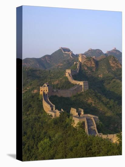 The Great Wall, Near Jing Hang Ling, Unesco World Heritage Site, Beijing, China-Adam Tall-Stretched Canvas