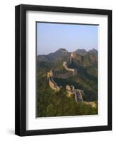 The Great Wall, Near Jing Hang Ling, Unesco World Heritage Site, Beijing, China-Adam Tall-Framed Premium Photographic Print