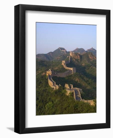 The Great Wall, Near Jing Hang Ling, Unesco World Heritage Site, Beijing, China-Adam Tall-Framed Premium Photographic Print