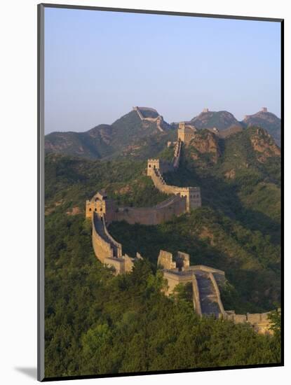 The Great Wall, Near Jing Hang Ling, Unesco World Heritage Site, Beijing, China-Adam Tall-Mounted Photographic Print