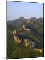 The Great Wall, Near Jing Hang Ling, Unesco World Heritage Site, Beijing, China-Adam Tall-Mounted Photographic Print