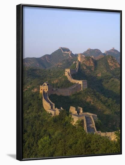 The Great Wall, Near Jing Hang Ling, Unesco World Heritage Site, Beijing, China-Adam Tall-Framed Photographic Print