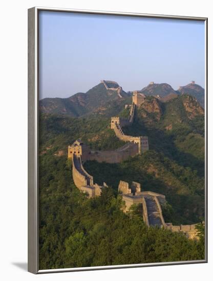 The Great Wall, Near Jing Hang Ling, Unesco World Heritage Site, Beijing, China-Adam Tall-Framed Photographic Print