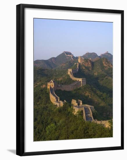 The Great Wall, Near Jing Hang Ling, Unesco World Heritage Site, Beijing, China-Adam Tall-Framed Photographic Print