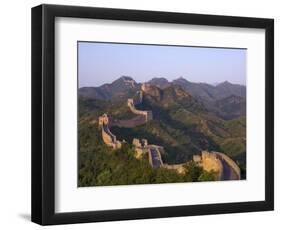 The Great Wall, Near Jing Hang Ling, Unesco World Heritage Site, Beijing, China-Adam Tall-Framed Photographic Print