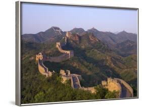 The Great Wall, Near Jing Hang Ling, Unesco World Heritage Site, Beijing, China-Adam Tall-Framed Photographic Print