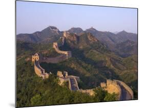 The Great Wall, Near Jing Hang Ling, Unesco World Heritage Site, Beijing, China-Adam Tall-Mounted Photographic Print