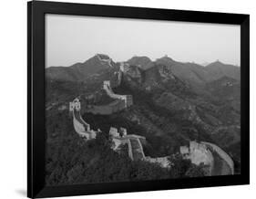 The Great Wall, Near Jing Hang Ling, Unesco World Heritage Site, Beijing, China-Adam Tall-Framed Photographic Print