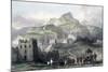 'The Great Wall of China', 1843-Thomas Allom-Mounted Giclee Print