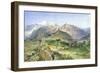 The Great Wall of China, 1874-William 'Crimea' Simpson-Framed Giclee Print