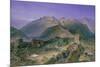 The Great Wall of China, 1886-William Simpson-Mounted Giclee Print