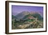 The Great Wall of China, 1886-William Simpson-Framed Giclee Print