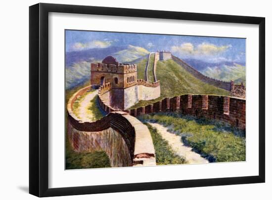 The Great Wall of China, 1933-1934-null-Framed Giclee Print