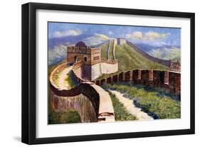 The Great Wall of China, 1933-1934-null-Framed Giclee Print