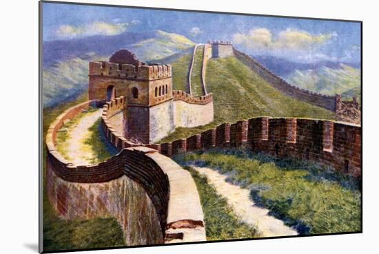 The Great Wall of China, 1933-1934-null-Mounted Giclee Print